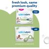 imageWaterWipes Sensitive Baby ampamp Toddler Wipes 3In1 Cleans Cares Protects 999 Water Textured Clean Unscented ampamp Hypoallergenic 720 Count 12 PacksUnscented