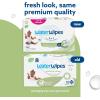 imageWaterWipes Sensitive Baby ampamp Toddler Wipes 3In1 Cleans Cares Protects 999 Water Textured Clean Unscented ampamp Hypoallergenic 720 Count 12 PacksUnscented