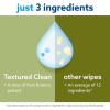 imageWaterWipes Sensitive Baby ampamp Toddler Wipes 3In1 Cleans Cares Protects 999 Water Textured Clean Unscented ampamp Hypoallergenic 720 Count 12 PacksUnscented