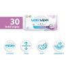 imageWaterWipes Sensitive Body ampamp Intimate Wipes 3In1 Cleans Cares Protects 999 Water Unscented ampamp Hypoallergenic Hygiene Wet Wipes Adult Care 30 Wipes 1 Packs30 Count Pack of 1