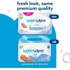 imageWaterWipes Sensitive Newborn ampamp Baby Wipes 3In1 Cleans Cares Protects 999 Water Unscented ampamp Hypoallergenic 720 Count 12 Packs60 Count Pack of 3