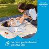 imageWaterWipes Sensitive Newborn ampamp Baby Wipes 3In1 Cleans Cares Protects 999 Water Unscented ampamp Hypoallergenic 720 Count 12 Packs60 Count Pack of 4