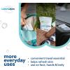 imageWaterWipes Sensitive On The Go Wipes 3In1 Cleans Cares Protects 999 Water Unscented ampamp Hypoallergenic Wet Wipes 224 Count 8 Packs10 Count Pack of 10