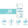 imageWaterWipes Sensitive On The Go Wipes 3In1 Cleans Cares Protects 999 Water Unscented ampamp Hypoallergenic Wet Wipes 224 Count 8 Packs28 Count Pack of 1