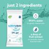 imageWaterWipes Sensitive On The Go Wipes 3In1 Cleans Cares Protects 999 Water Unscented ampamp Hypoallergenic Wet Wipes 224 Count 8 Packs28 Count Pack of 2