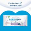 imageWaterWipes Sensitive Soothing Wipes 3In1 Cleans Cares Soothes 99 Water with Botanical Extract Unscented ampamp Hypoallergenic Baby Wipes 60 Count 1 PackSoothing