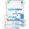 imageWaterWipes Sensitive Newborn ampamp Baby Wipes 3In1 Cleans Cares Protects 999 Water Unscented ampamp Hypoallergenic 720 Count 12 Packs60 Count Pack of 5