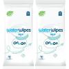 imageWaterWipes Sensitive On The Go Wipes 3In1 Cleans Cares Protects 999 Water Unscented ampamp Hypoallergenic Wet Wipes 224 Count 8 Packs28 Count Pack of 2