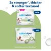 imageWaterWipes Sensitive Baby ampamp Toddler Wipes 3In1 Cleans Cares Protects 999 Water Textured Clean Unscented ampamp Hypoallergenic 1080 Count 18 PacksUnscented