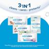 imageWaterWipes Sensitive Baby ampamp Toddler Wipes 3In1 Cleans Cares Protects 999 Water Textured Clean Unscented ampamp Hypoallergenic 1080 Count 18 PacksUnscented