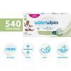 imageWaterWipes Sensitive Baby ampamp Toddler Wipes 3In1 Cleans Cares Protects 999 Water Textured Clean Unscented ampamp Hypoallergenic 1080 Count 18 PacksUnscented