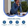 imageWaterWipes HydroCool Cooling Wipes XL Body Cleaning Wipe Stay Fresh ampamp Cool OntheGo Instant Skin Cooling Odor ampamp Sweat Removal Ideal for Gym Travel ampamp Outdoor Use 18 Count 1 PackUnscented