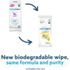 imageWaterWipes PlasticFree XL BathingToddler amp Baby Wipes 999 Water Based Wipes Unscented amp Hypoallergenic for Sensitive Skin 16 Count Pack of 12 Packaging May VaryUnscented